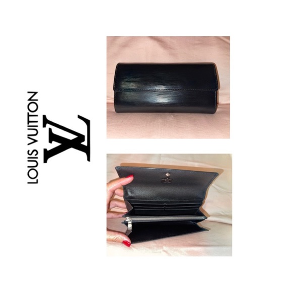 Louis Vuitton Handbags - Louis Vuitton Epi Porte Feuille Sarah Long Wallet